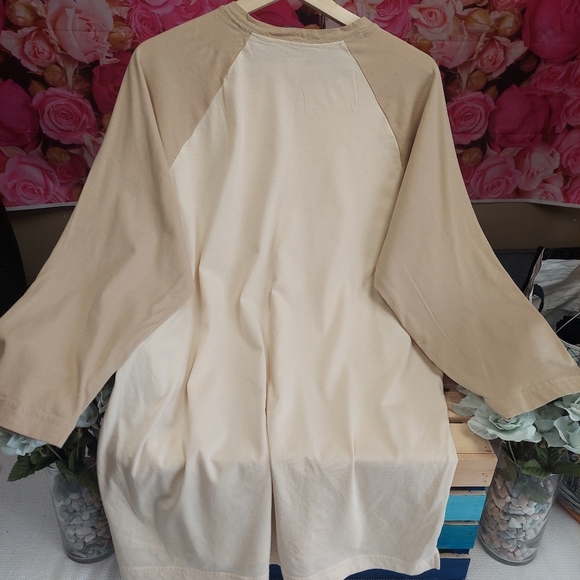 Victoria's Secret Pink Women's NWOT 3/4 Sleeve Jersey Shirt Size X- Large - Picture 5 of 5